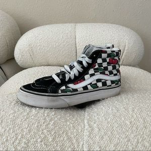 cherry vans high top